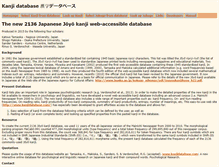 Tablet Screenshot of kanjidatabase.com